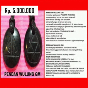 Pendan Wulung GM