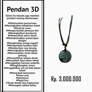 Pendan 3D GM